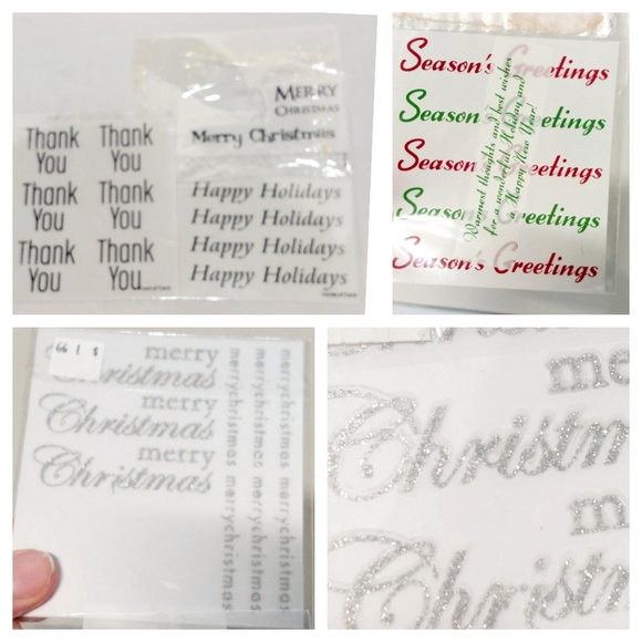 Rub on transfer Christmas bundle (996) - Picture 4 of 8